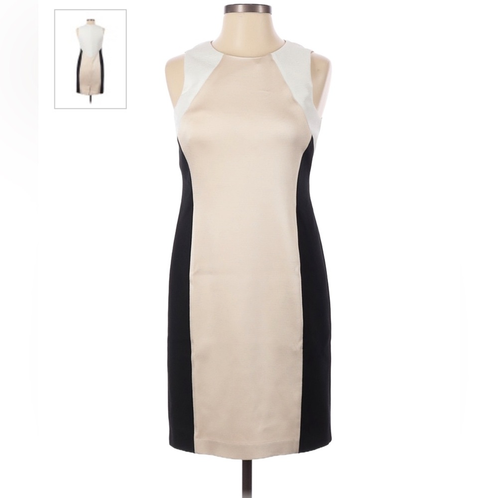 💐 Ann Taylor color block pencil dress. Size 8